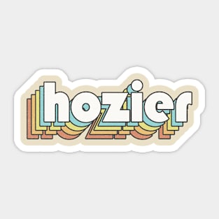 Retro Hozier Sticker